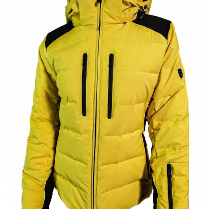 Geacă Outdoor / Schi Puf Damă STRINDBERG 5128 DEV, Dermizax · Galben / Negru  - 10