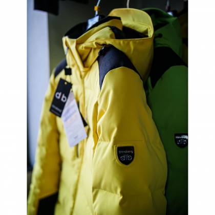 Geacă Outdoor / Schi Puf Damă STRINDBERG 5128 DEV, Dermizax · Galben / Negru  - 9