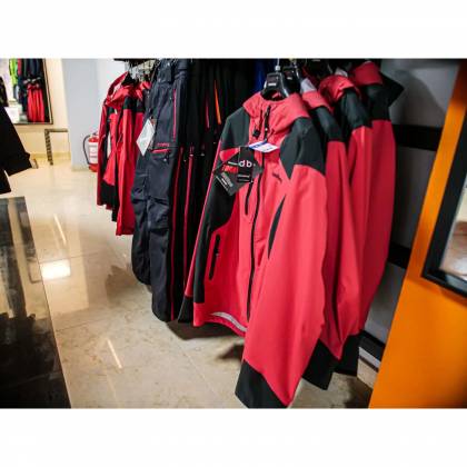 Geacă Outdoor Schi STRINDBERG 2027T, Toraydelfy · Negru / Roșu  - 1