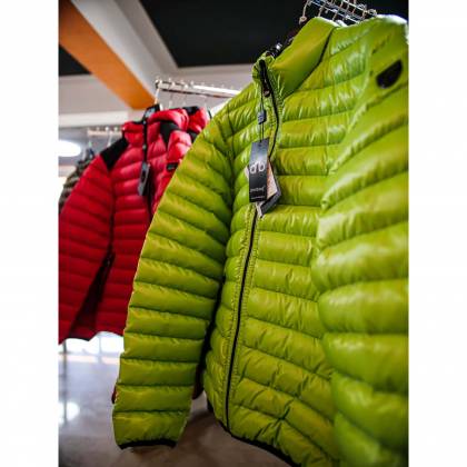 Geacă Puf cu Pene de Gâscă, Reversibilă STRINDBERG 2078 VF · Verde  - 2