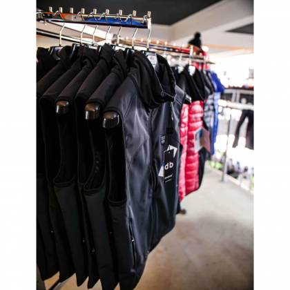 Vestă Puf STRINDBERG 2097 · Negru  - 2