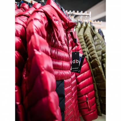 Geacă Puf STRINDBERG 2117/B · Roșu / Negru  - 4