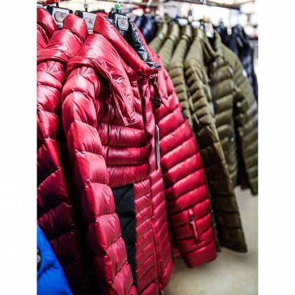 Geacă Puf STRINDBERG 2117/B · Roșu / Negru  - 2