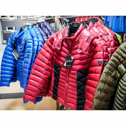 Geacă Puf STRINDBERG 2117/B · Roșu / Negru  - 1