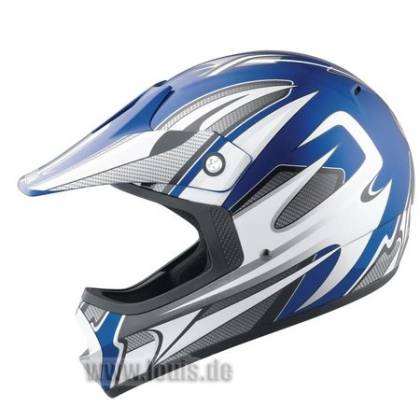 Cască Enduro - Cross Copii MADHEAD MX-KIDS 2 · Alb / Portocaliu  - 1