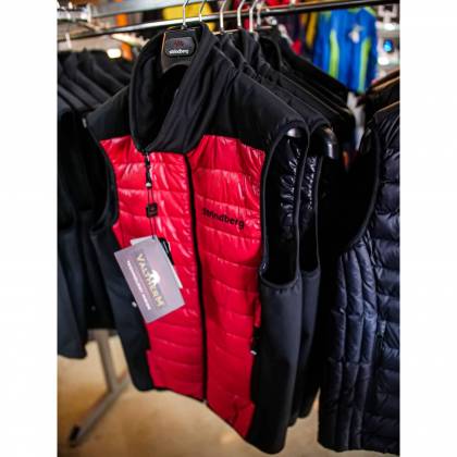 Vestă Puf STRINDBERG 2155 · Negru / Roșu  - 1