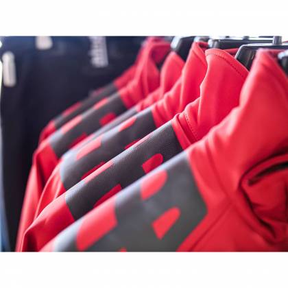 Geacă Softshell Damă STRINDBERG 5025, Toraydelfy · Negru / Roșu  - 5