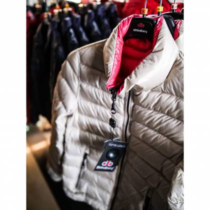 Geacă Puf Damă STRINDBERG 5065 · Bej / Roz  - 1