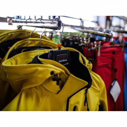 Geacă Softshell Damă STRINDBERG 5091/8, Toraydelfy · Negru / Galben  - 2