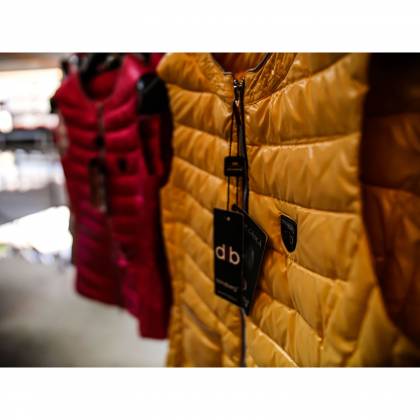 Vestă Puf Damă STRINDBERG 5093 · Galben  - 4