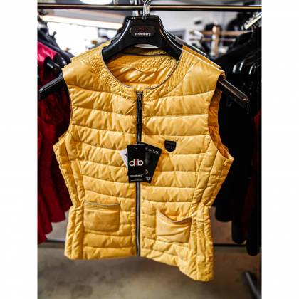 Vestă Puf Damă STRINDBERG 5093 · Galben  - 1