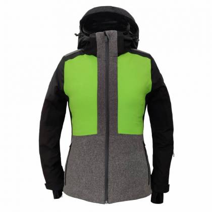 Geacă Outdoor / Schi Damă STRINDBERG 5147, Dermizax · Negru / Verde  - 0