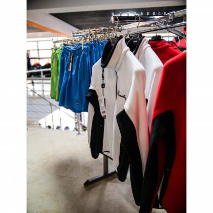 Bluză Polar Damă STRINDBERG 5153 · Alb / Negru  - 2