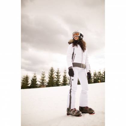 Pantaloni Outdoor / Schi Damă STRINDBERG 5158, Toraydelfy · Alb / Gri  - 3