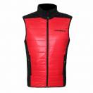 Vestă Puf STRINDBERG 2155 · Negru / Roșu