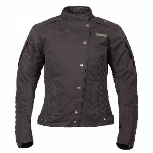 Geacă Moto Damă din Textil BRITTEN NORA · Maro 