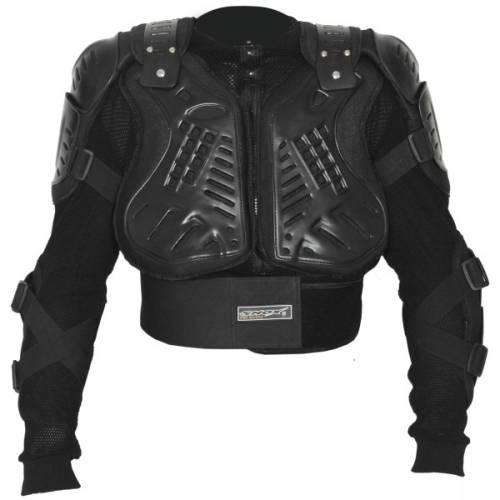 Armură Enduro - Cross de Protecție SHOX EVO · Negru 
