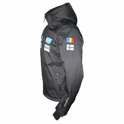 Geacă Softshell STRINDBERG 2096/19, Toraydelfy · Negru  - 1