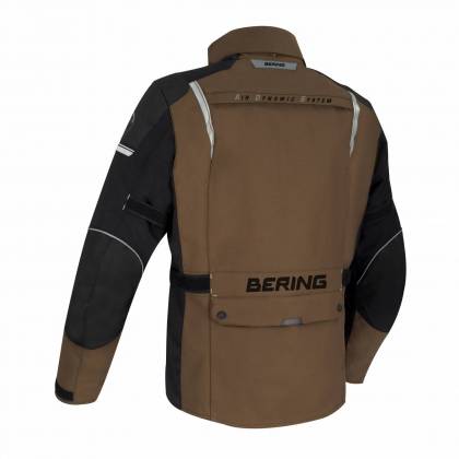 Geacă Moto din Textil BERING BRONKO · Negru / Maro  - 4