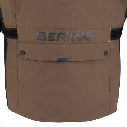 Geacă Moto din Textil BERING BRONKO · Negru / Maro  - 5