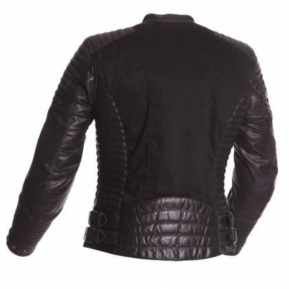 Geacă Moto Damă din Piele & Textil BERING LADY ROSITA · Negru  - 1