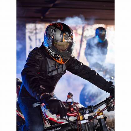 Cască Moto Integrală SHARK SKWAL 2 BLANK cu Lumini LED · Negru Mat  - 13