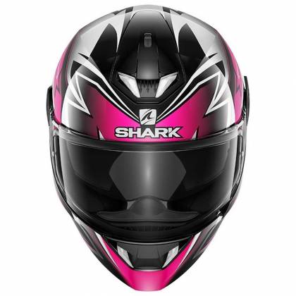 Cască Moto Integrală SHARK SKWAL 2 REPLICA OLIVEIRA cu Lumini LED · Negru / Alb / Roz  - 2