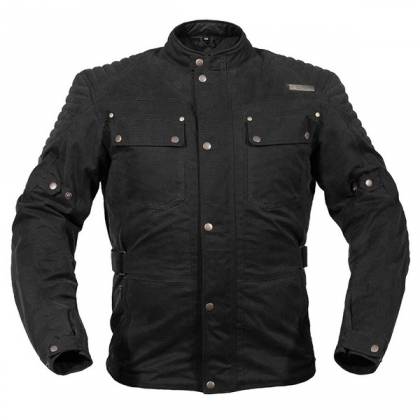 Geacă Moto din Textil BRITTEN HASTINGS · Negru  - 0