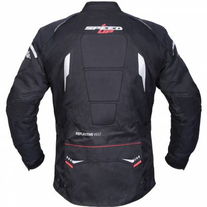 Geacă Moto din Textil SPEED UP TREK · Negru  - 2