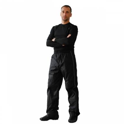 Pantaloni Moto de Ploaie SIXGEAR YORK · Negru  - 0