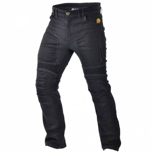 Blugi Moto Lungi cu Kevlar TRILOBITE PARADO · Negru 