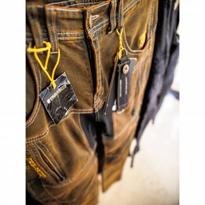 Blugi Moto Slim Fit cu Kevlar TRILOBITE PARADO · Maro  - 11