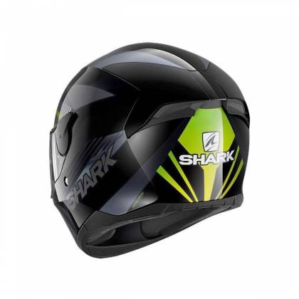 Cască Moto Integrală SHARK D-SKWAL MERCURIUM · Negru / Gri / Verde  - 2