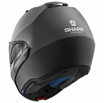 Cască Moto Modulară SHARK EVO-ONE 2 BLANK · Negru Mat  - 2