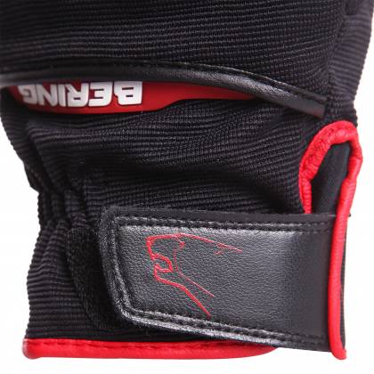 Mănuși Moto din Textil BERING FLETCHER · Negru / Roșu  - 2