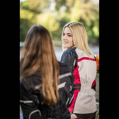 Pantaloni Moto Damă din Textil SIXGEAR LUNA · Negru  - 2