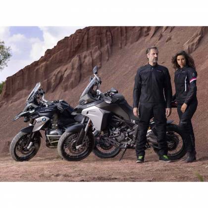 Geacă Moto de Vară din Textil RICHA AIRBENDER · Negru  - 1