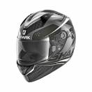 Cască Moto Integrală SHARK RIDILL STRATOM · Negru / Gri Mat