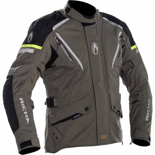 Geacă Moto din Textil GoreTex RICHA CYCLONE GORE-TEX · Titanium 
