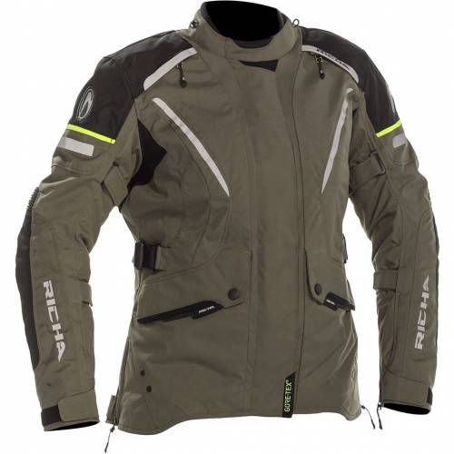 Geacă Moto Damă din Textil GoreTex RICHA CYCLONE · Titanium 