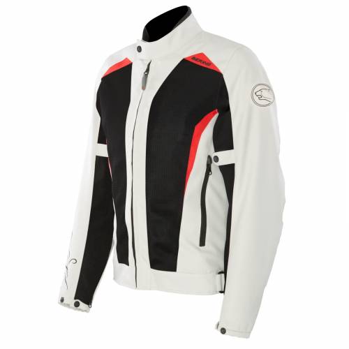 Geacă Moto Damă din Textil BERING LADY KEERS · Negru / Bej 