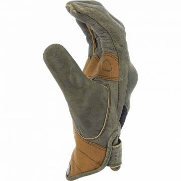 Mănuși Moto din Piele RICHA CUSTOM · Gri / Maro  - 2