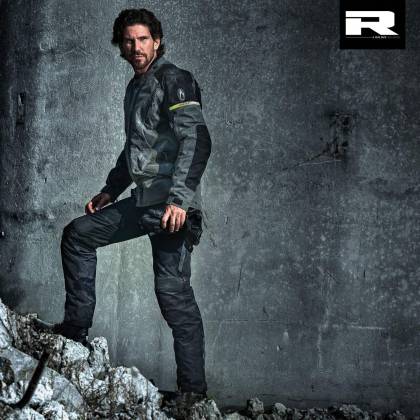 Geacă Moto din Textil GoreTex RICHA CYCLONE GORE-TEX · Titanium  - 2