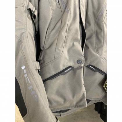 Geacă Moto Damă din Textil GoreTex RICHA CYCLONE · Titanium  - 6