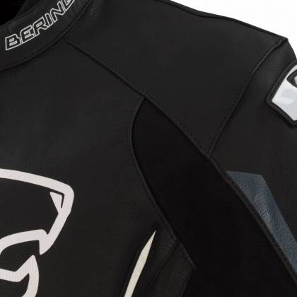 Geacă Moto din Piele & Textil BERING STATOR · Negru  - 4