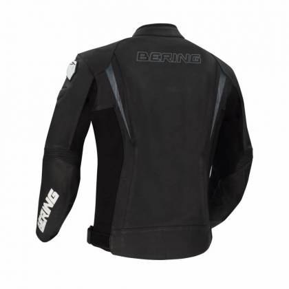 Geacă Moto din Piele & Textil BERING STATOR · Negru  - 1