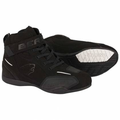 Ghete Moto Damă din Piele & Textil BERING LADY CORWELL 