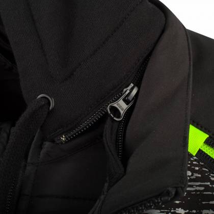 Geacă Moto din Textil BERING DRIFT CAMO · Negru / Verde  - 4