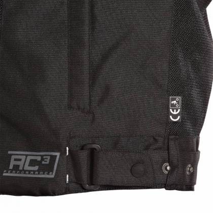 Geacă Moto din Textil BERING FLORIDA · Negru / Alb  - 2