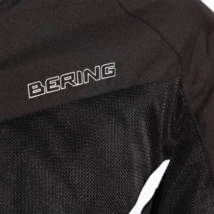 Geacă Moto din Textil BERING FLORIDA · Negru / Alb  - 3